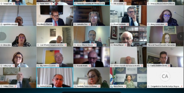 Corregedoria de RO participa de Carta do 83º Encoge e defende audiências de custódia por videoconferência